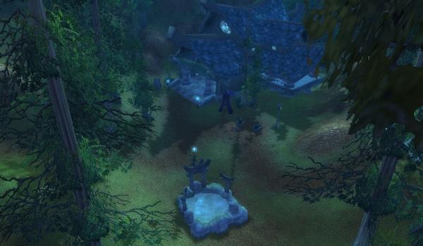 Stonetalon Mountain, the summit belonging to the Alliance. Hosts a large amount of wildlife and ruins, along with sons and daughters of Cenarius.