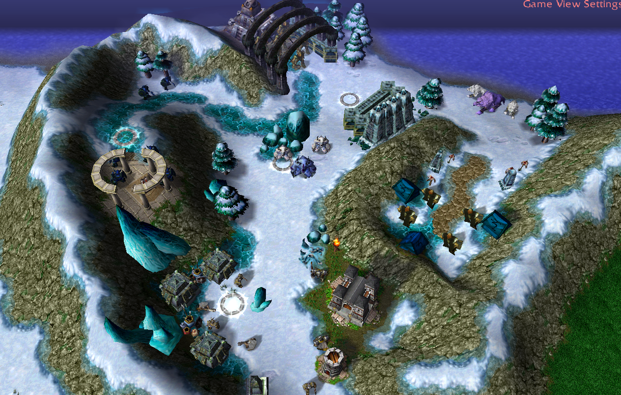 Storm Peaks - Storm Peaks is probably one of the coolest areas to terrain.  I loved making it with the Terrace Of the Watchers and everything.  Does i