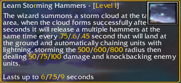 Storming Hammers Tooltip