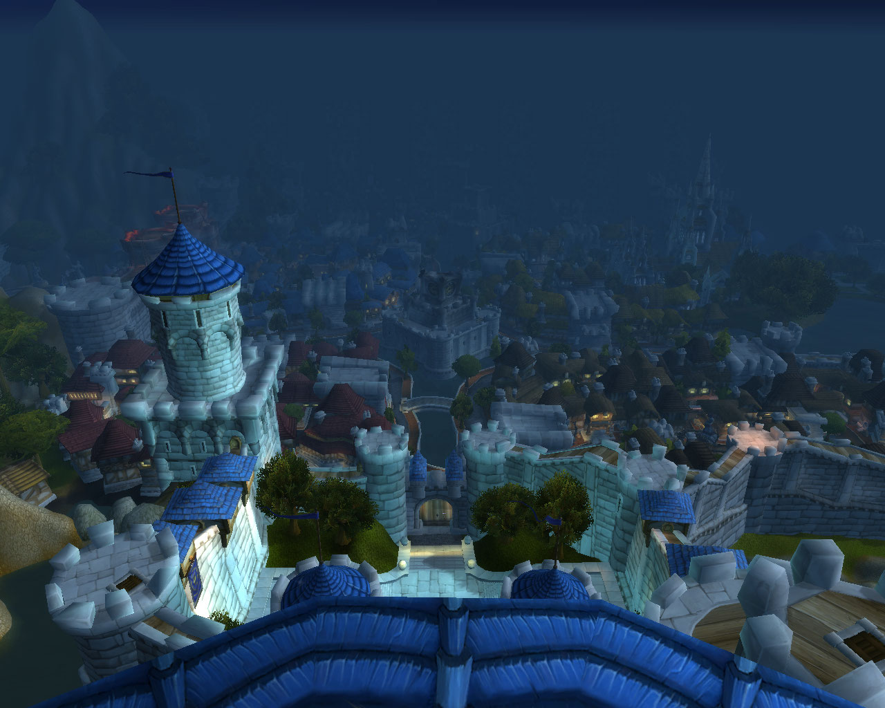 Stormwind from Above the Keep.