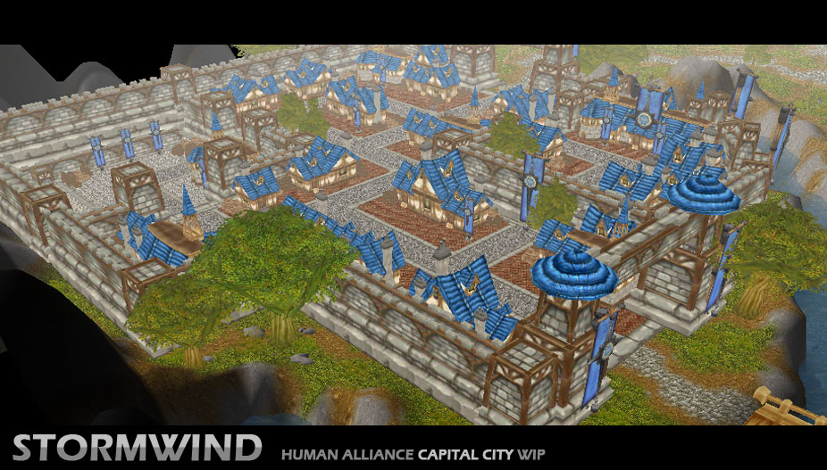Stormwind - Human Alliance Capital City #2 (WIP)