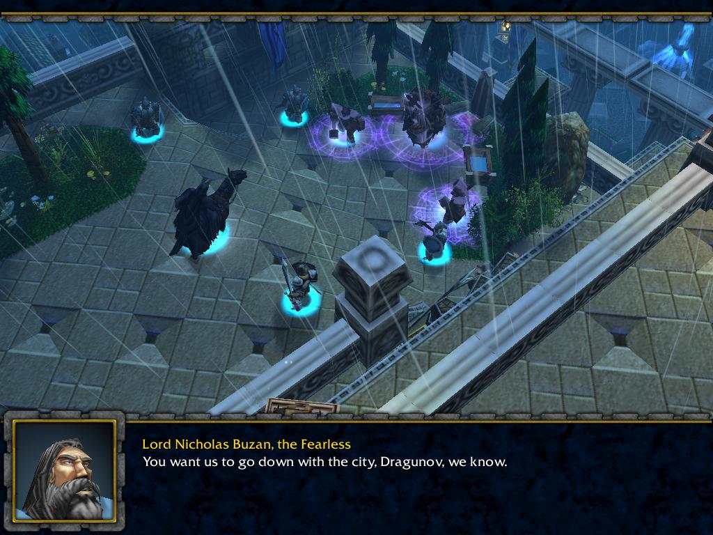 Stratholme's brand new side lore cinematic. Devine Dragunov arrives to his three most loyal lieutenants and speaks to them and they talk back, of cour
