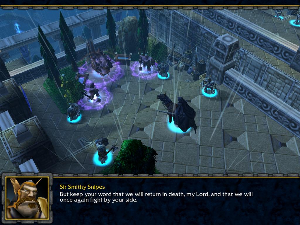 Stratholme's brand new side lore cinematic. Devine Dragunov arrives to his three most loyal lieutenants and speaks to them. They speak back, of course