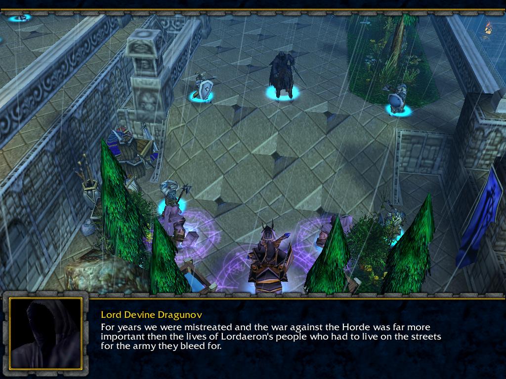 Stratholme's brand new side lore cinematic. Devine Dragunov arrives to his three most loyal lieutenants and speaks to them.