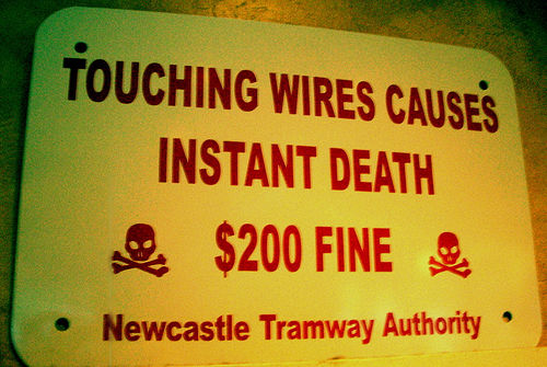 stupidity sign