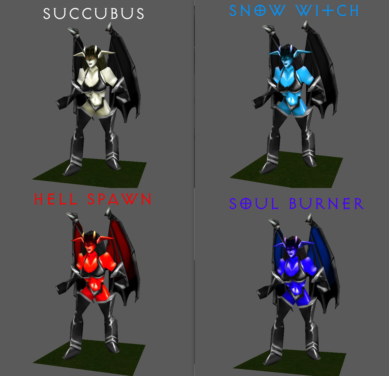 Succubi Variants