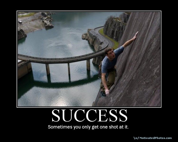 Sucess - Sometimes.