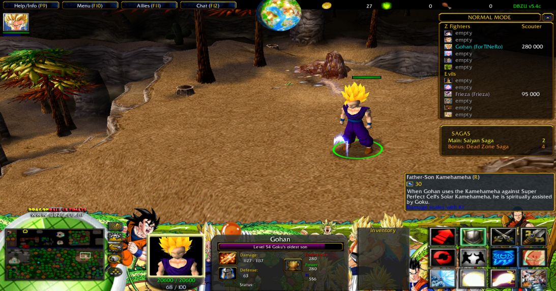 Super Saiyan 2 Gohan.