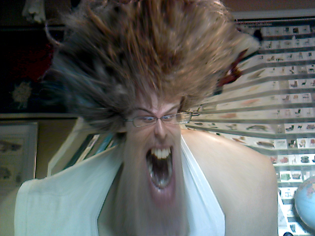 Super Sayjin - Wait maybe just insane babbling.