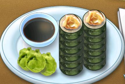 Sushi tower

Note:this is a picture from cooking academy