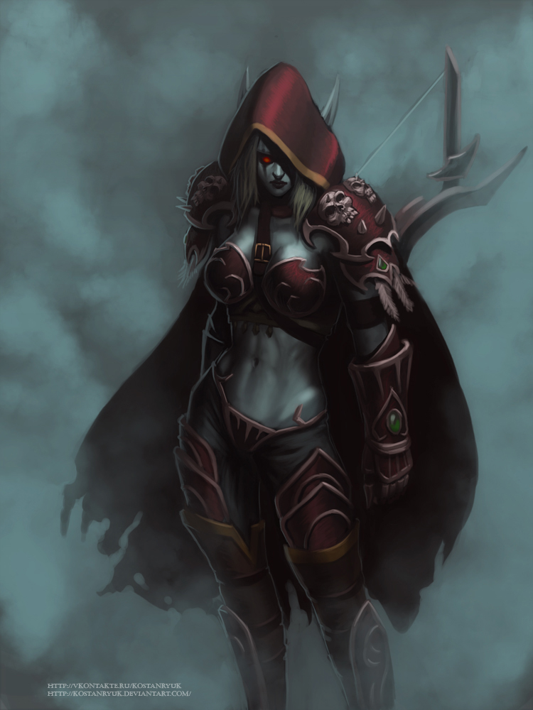 sylvanas windrunner by kostanryuk d4fbbiz