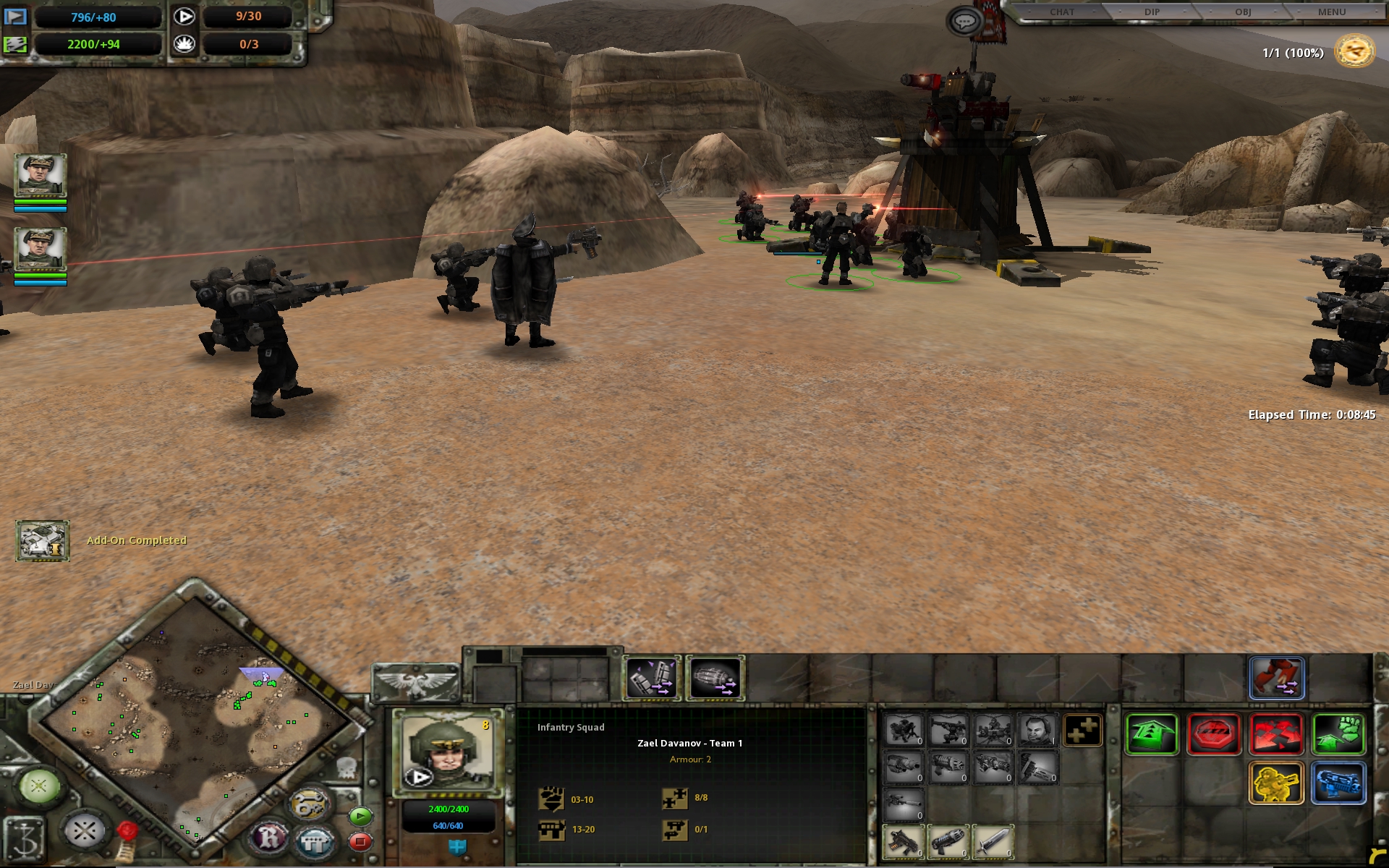 Take cover from that Ork gunner!