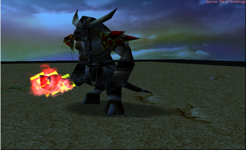 Taurenguard.has a crappy sword and a crappy belt