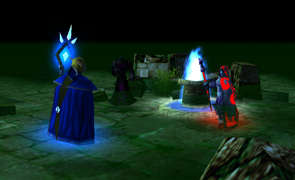 "Tel'aran'rhiod"

Calliope awakens in strange void. All around her is blackness and under her strange green waters...Then she notices that she is no