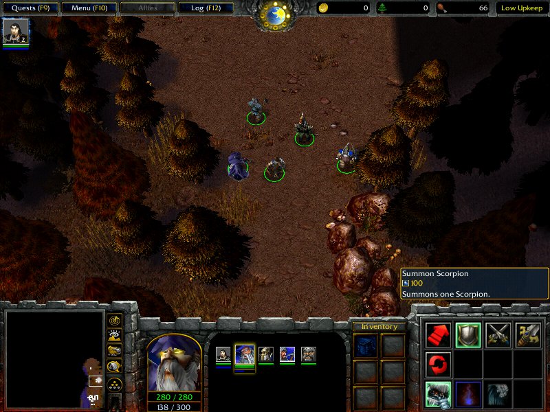 Temple of Damned in game