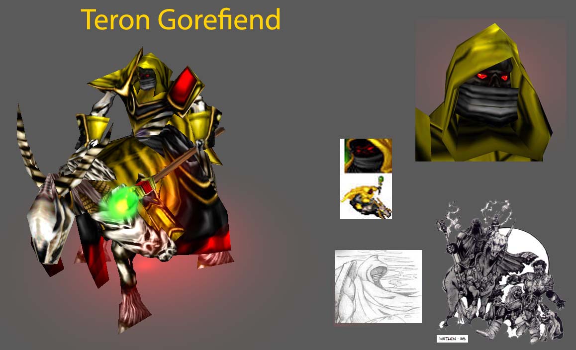 Teron Gorefiend wc2 metzen style, it is just a blp.
Replace the evil arthas blp.