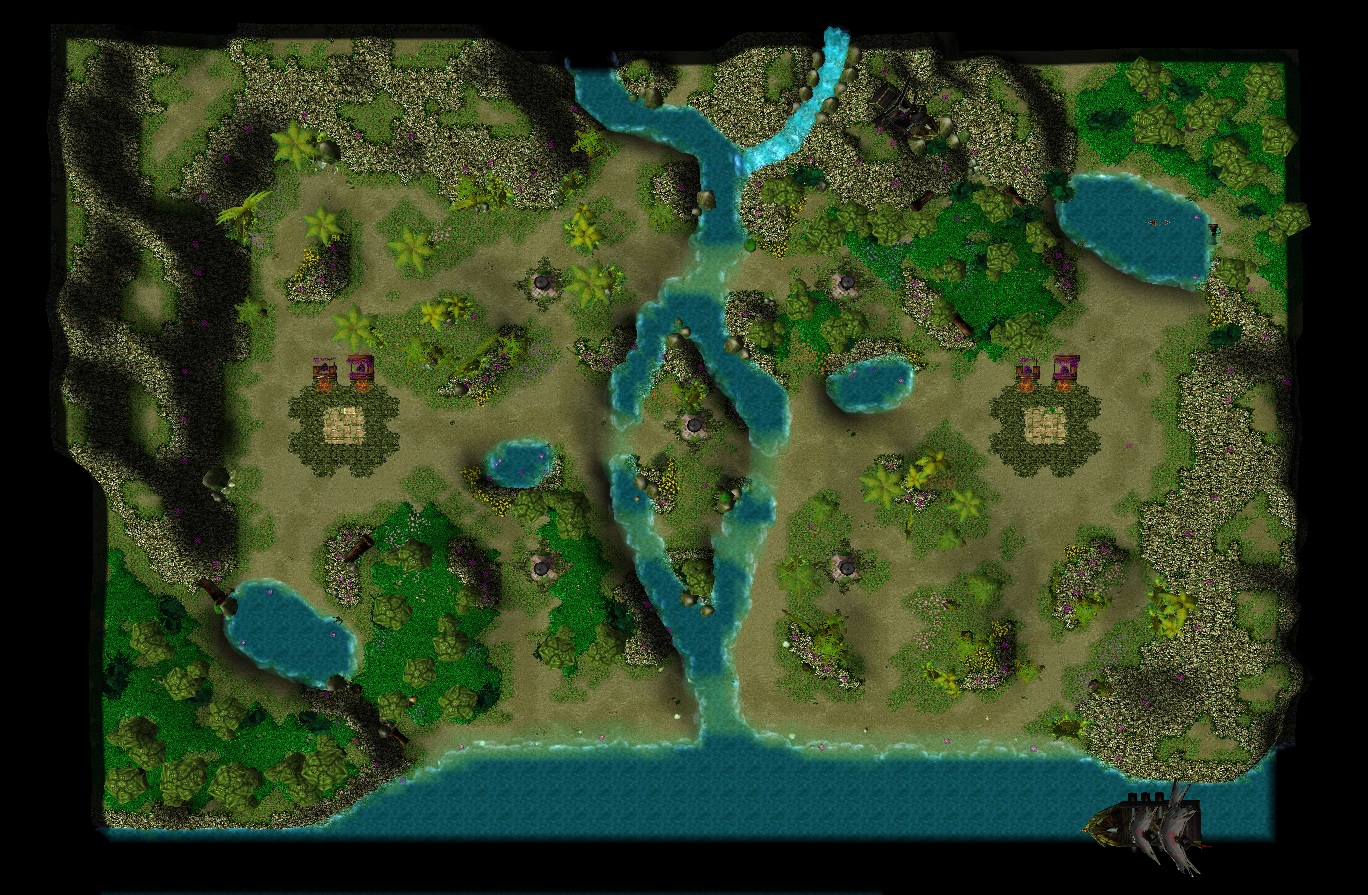 Terrain of the Battle Zone gamemode (as seen in version 0.66)

Screenshot taken from editor.