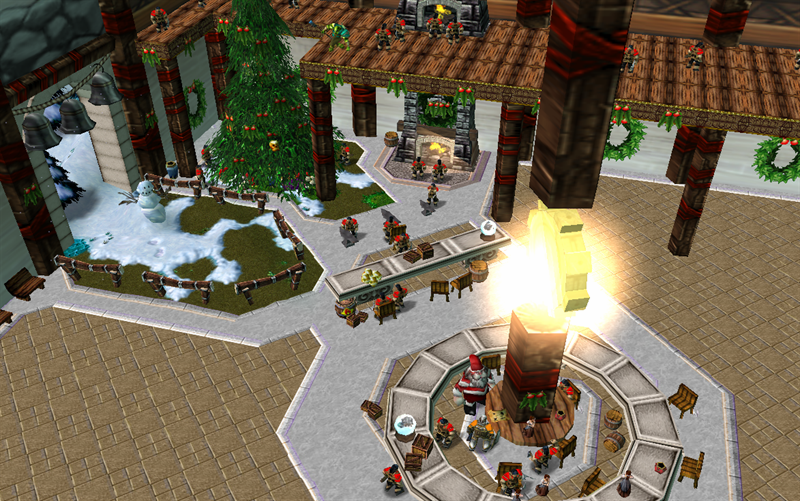 Terraining Contest   
"Santa Claus' Factory"   
WiP 4