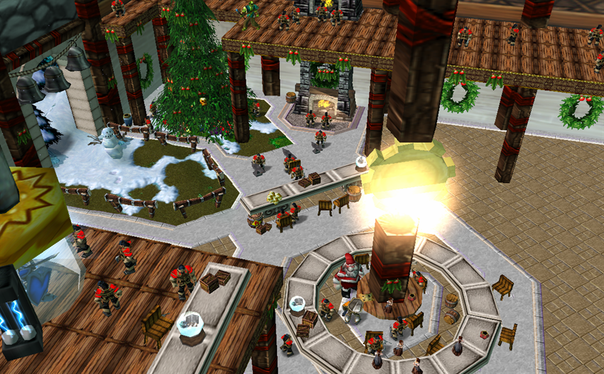 Terraining Contest   
"Santa Claus' Factory"   
WiP 5