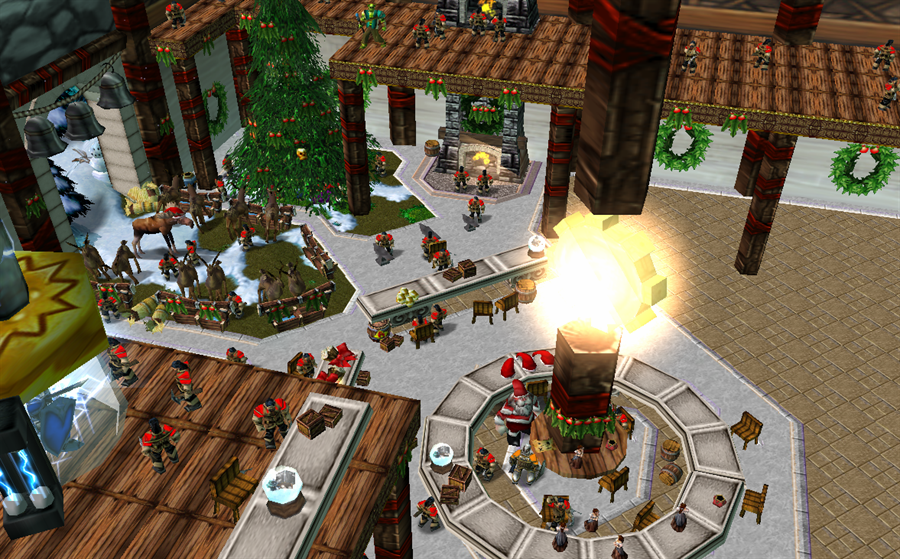 Terraining Contest   
"Santa Claus' Factory"   
WiP 6