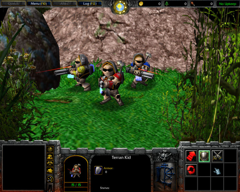 Terran Kid in game