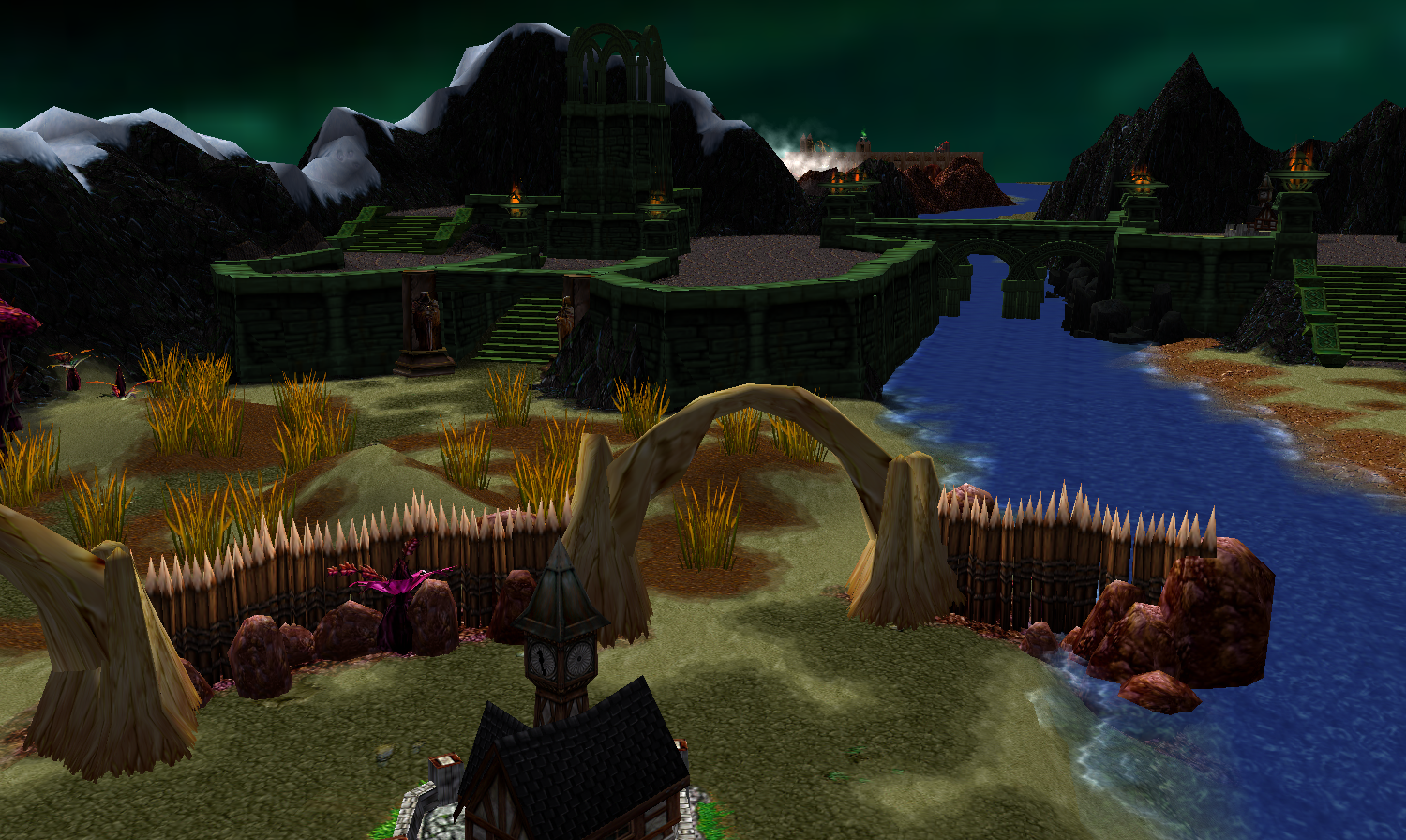 Thaurband: A prison fortress of lower Mordor next to the sea of Nurn.