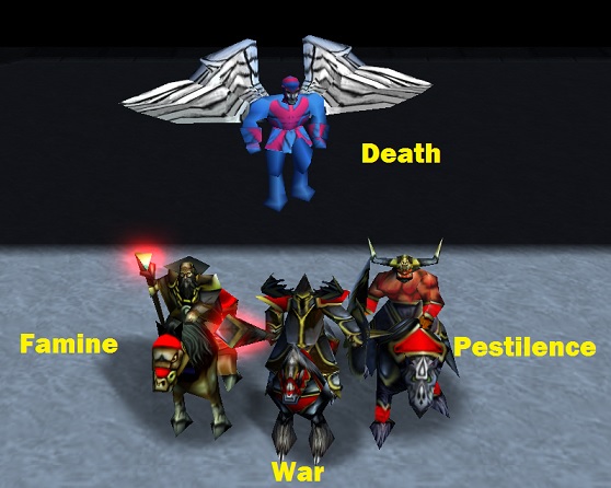 the 4 Horsemen of Apocalypse