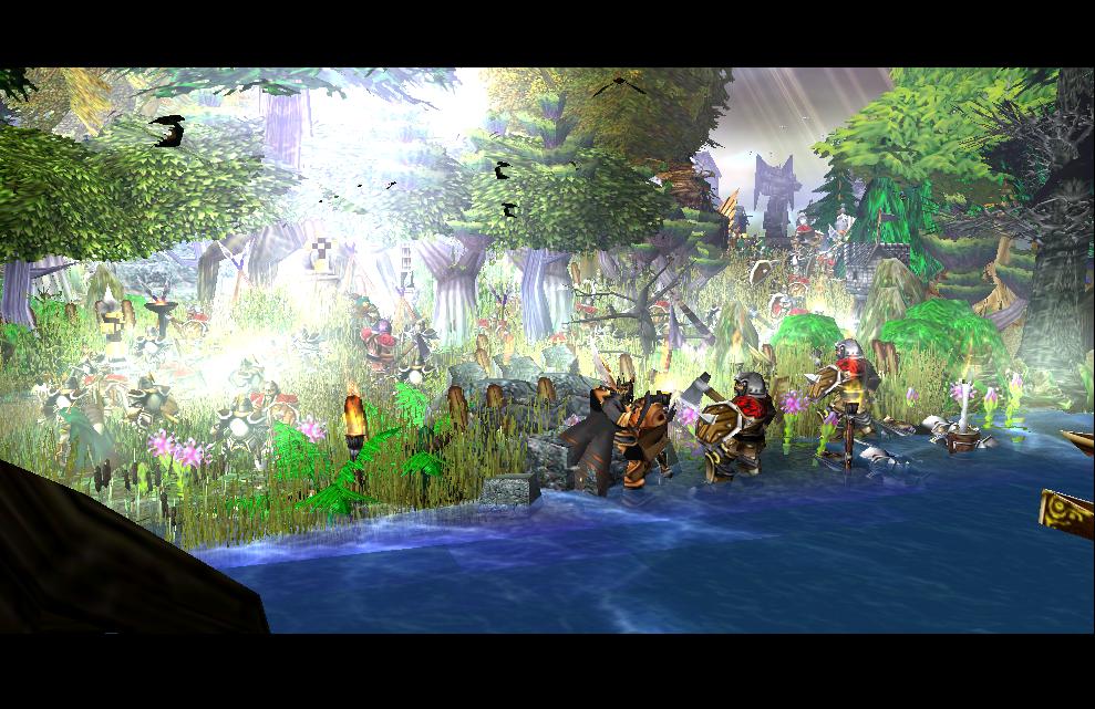 The Alliance, Brotherhood, and Demons Oh my!
The Captain ducked as the axe reached towards his head. The Alliance Soldier cursed as he tried to hit t