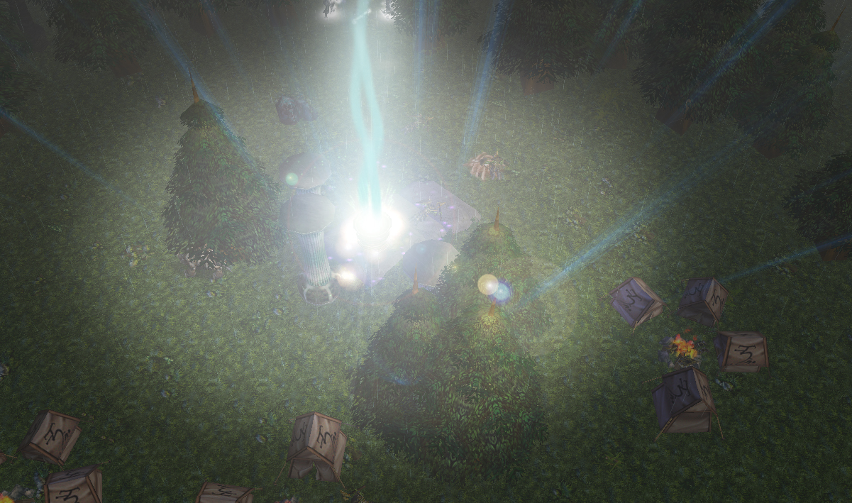 The arrow flew up in a small arc and straight towards the center of the crystal. As soon as the arrow struck Alyssa found herself wishing it missed. T