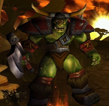 The base image for my character, Kargosh Deathknell.