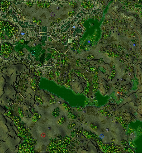 The Black Marsh Entire Map Screenshot