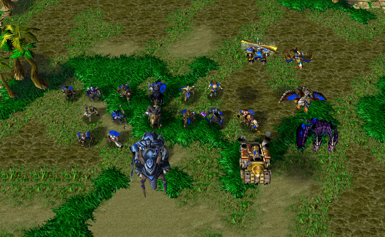 The Brand new Alliance Tech-tree, it includes all the playable races.
