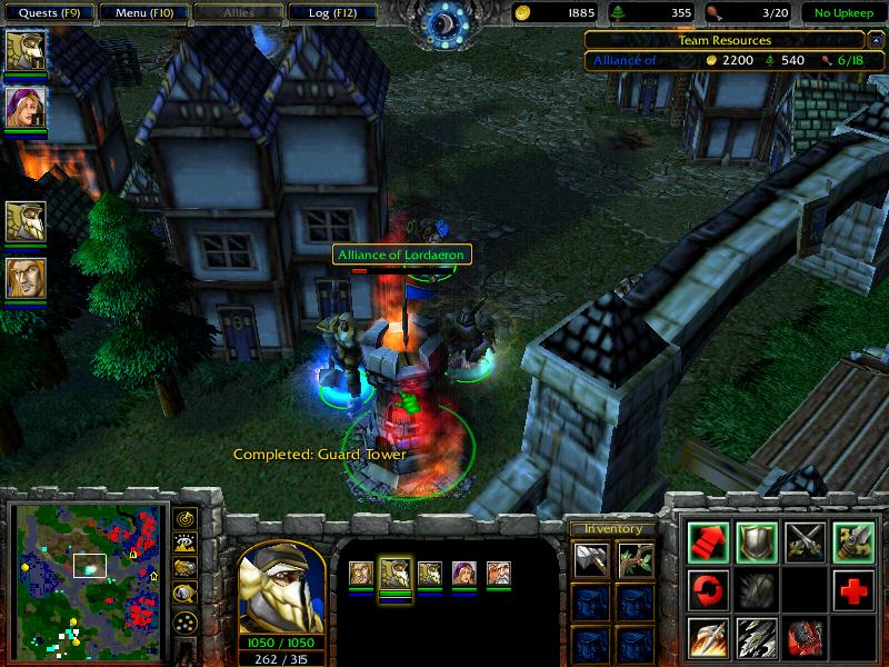 The burning Alliance towers can now be claimed by the players, instead of just starring at it for nothing. Notice the new units, skins, and models.