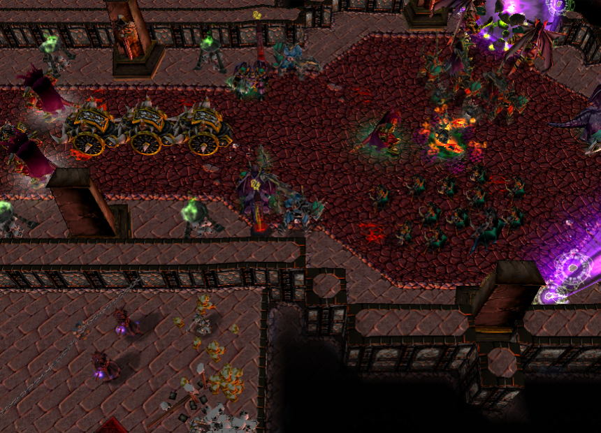 The "Burning Cave" became a real fortress!
The Fire Lord decided to shape the cave as a medium-sized fortress. It now is totally unpenetrable, even t