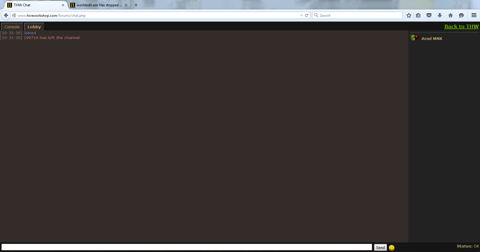 The Chat is Mine Mwuaahahahahahahahahahahahahahaha!