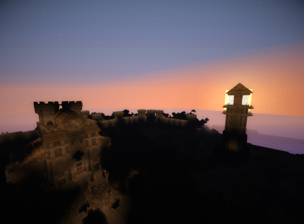 The citadel with my own test Texture pack.