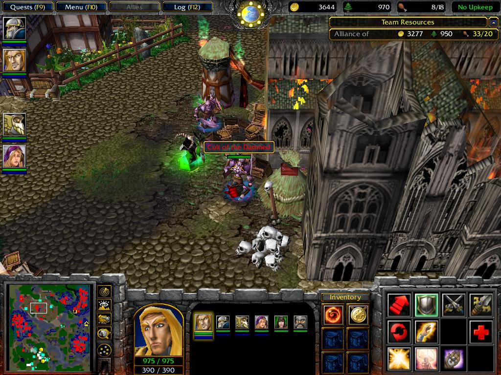 The City of Andorhal invaded by the Cult of the Damned.