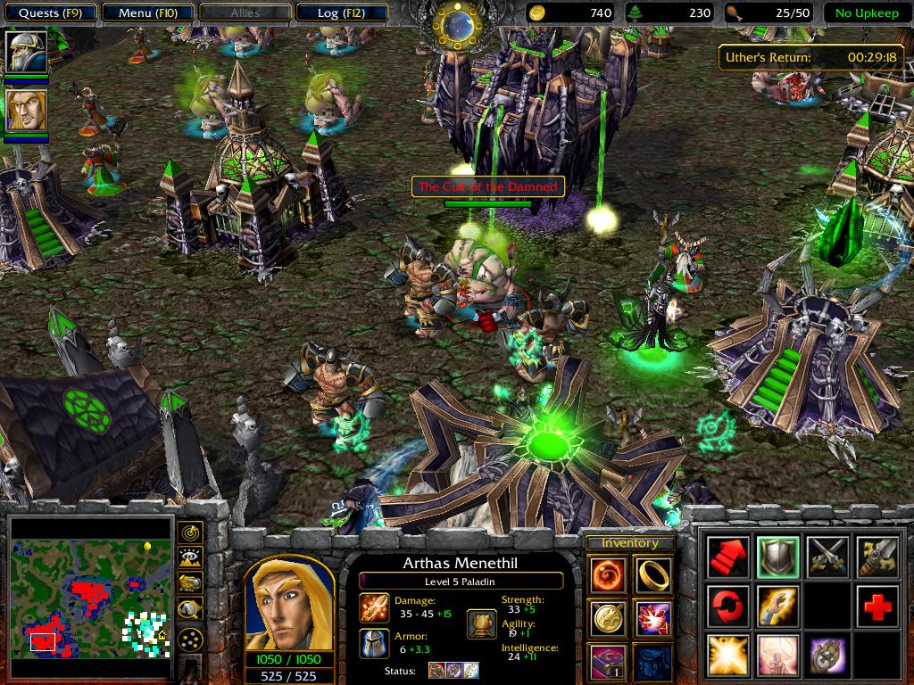 The Cult of the Damned's undead base not far from Hearthglen.