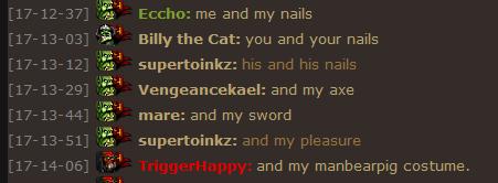 The day the chat stood weird