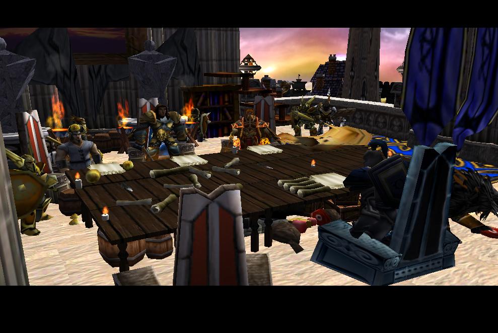 The Decision
The Four Throne Lords have sat around their new headquarters in Troyian. This is what we heard.
Ulthizzar muzzled his hair. The rest of