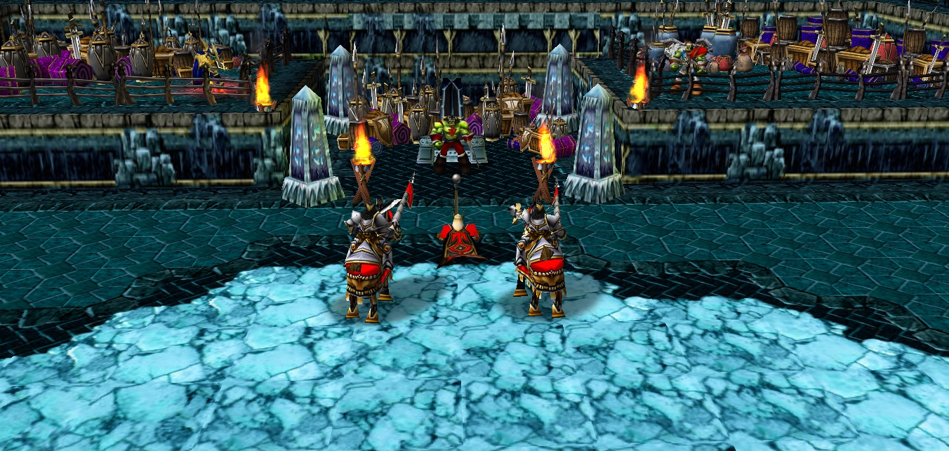 The emissary returned to Crimson Stand, which was steadily progressing with it's construction. He told TheFairfield of the old god, Yogg-Saron, that G