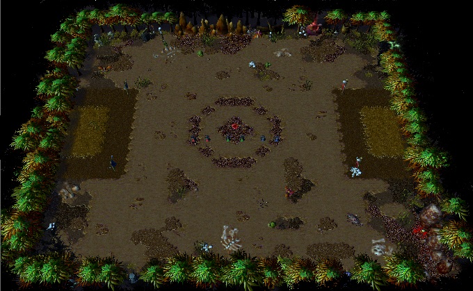 The entire map