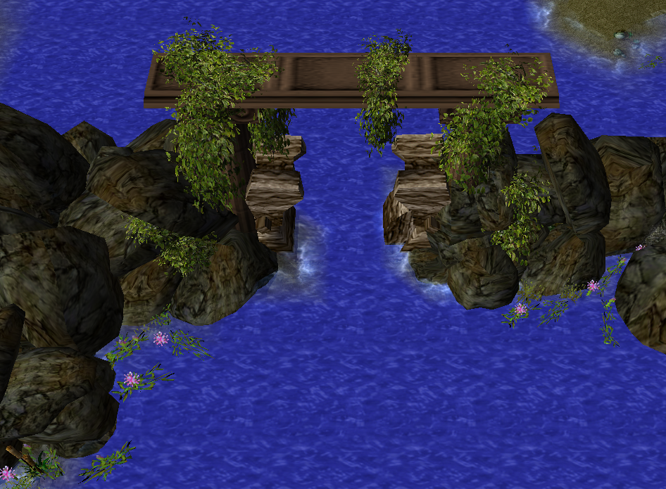 The entrance to Stonehaven Harbor in the Callienth Mountains (unfinished)