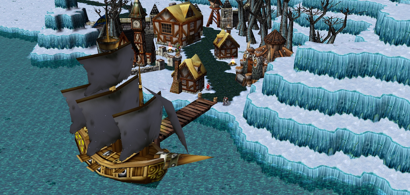The expedition landed in Daggercap Bay, in Northrend's southeast. There, they founded the port town of Harka'hu, named after their leader.