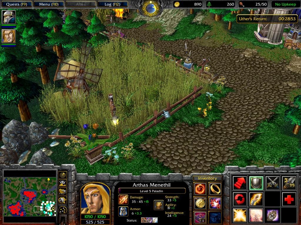 The farmsteads on the outlying parts of Hearthglen.