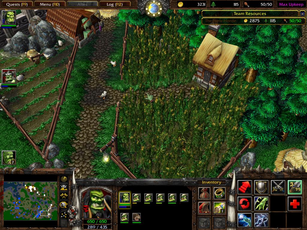 The farmsteads within Southshore.