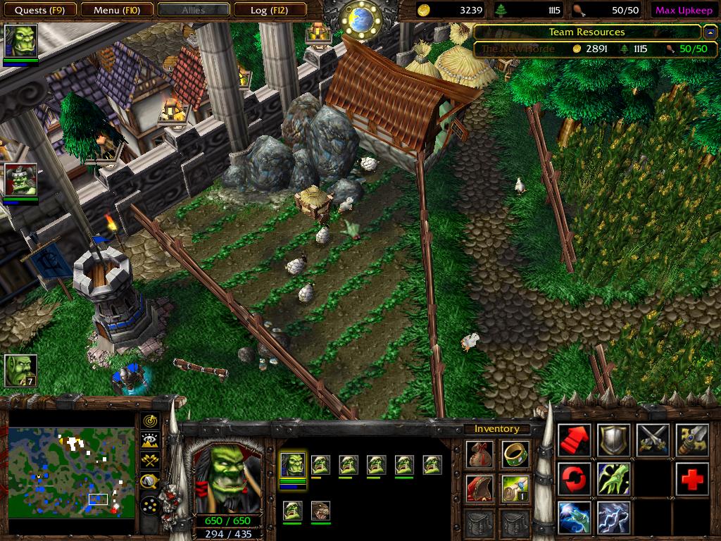 The farmsteads within Southshore.