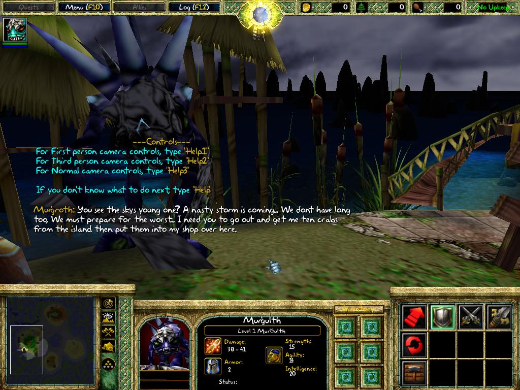 the first quest,