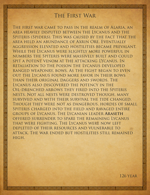 The First War