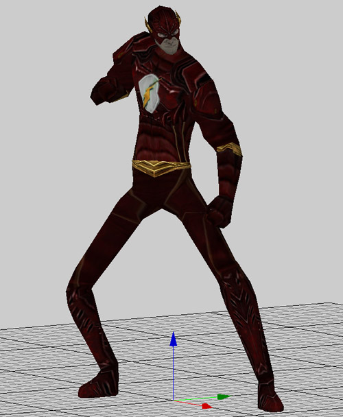 The Flash requested by my mate Andrew, animations are based on the Skills of his Project also uses Stand&Attack animations of Liu Kang.
Used for him